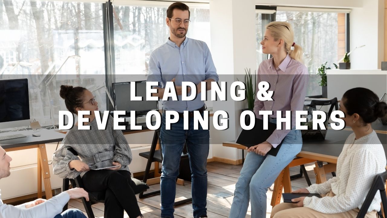 Leading & developing others